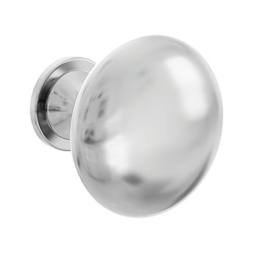 Mila Round Cabinet Knob Colour/Finish: Chrome | Temple & Webster AU