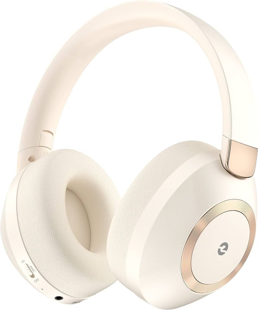 Headphones Wireless Bluetooth, 100H Playtime Active Noise Cancelling Headphones, Wireless Headpho... | Amazon (US)