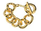 Vince Camuto - Puff Link Toggle Bracelet (Gold) - Jewelry | Zappos