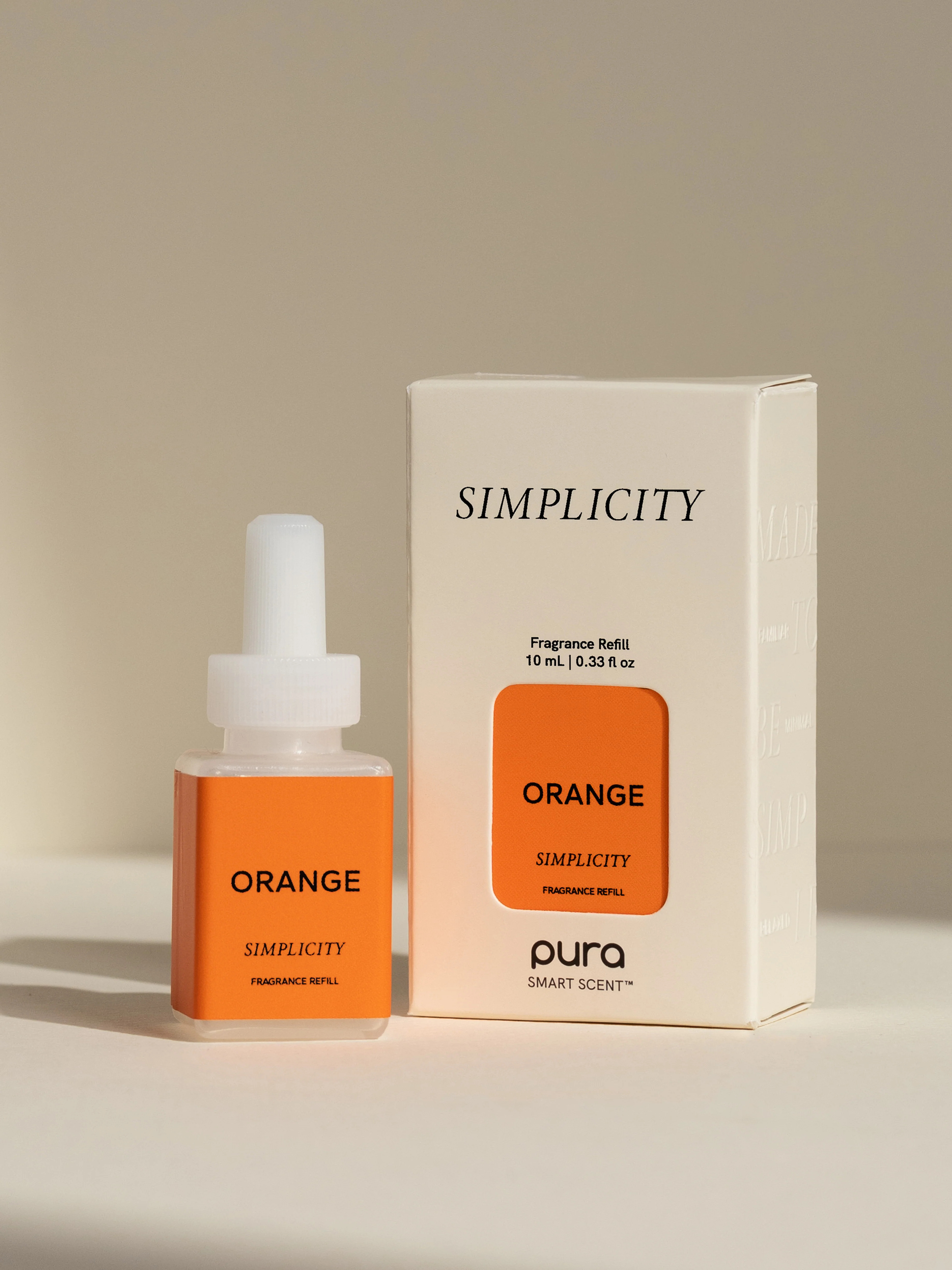 Simplicity Orange Fragrance Refill, 10mL | Pura