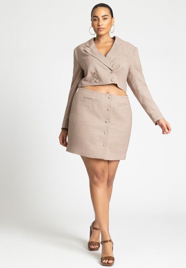 Open Front Blazer Dress | Eloquii