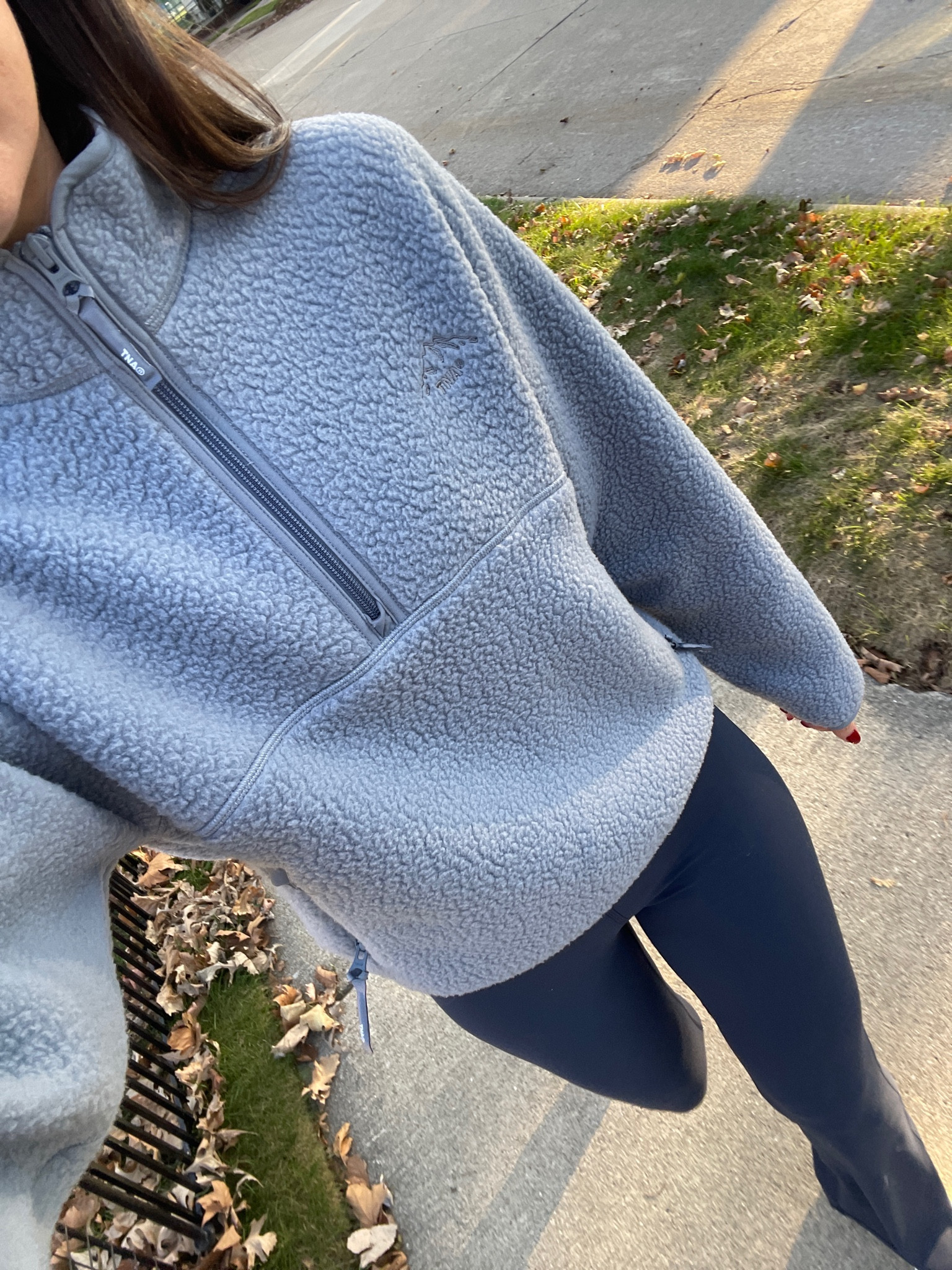 Fall evening walk outfit 🤍 wearing a size small in everything! 

#LTKSeasonal