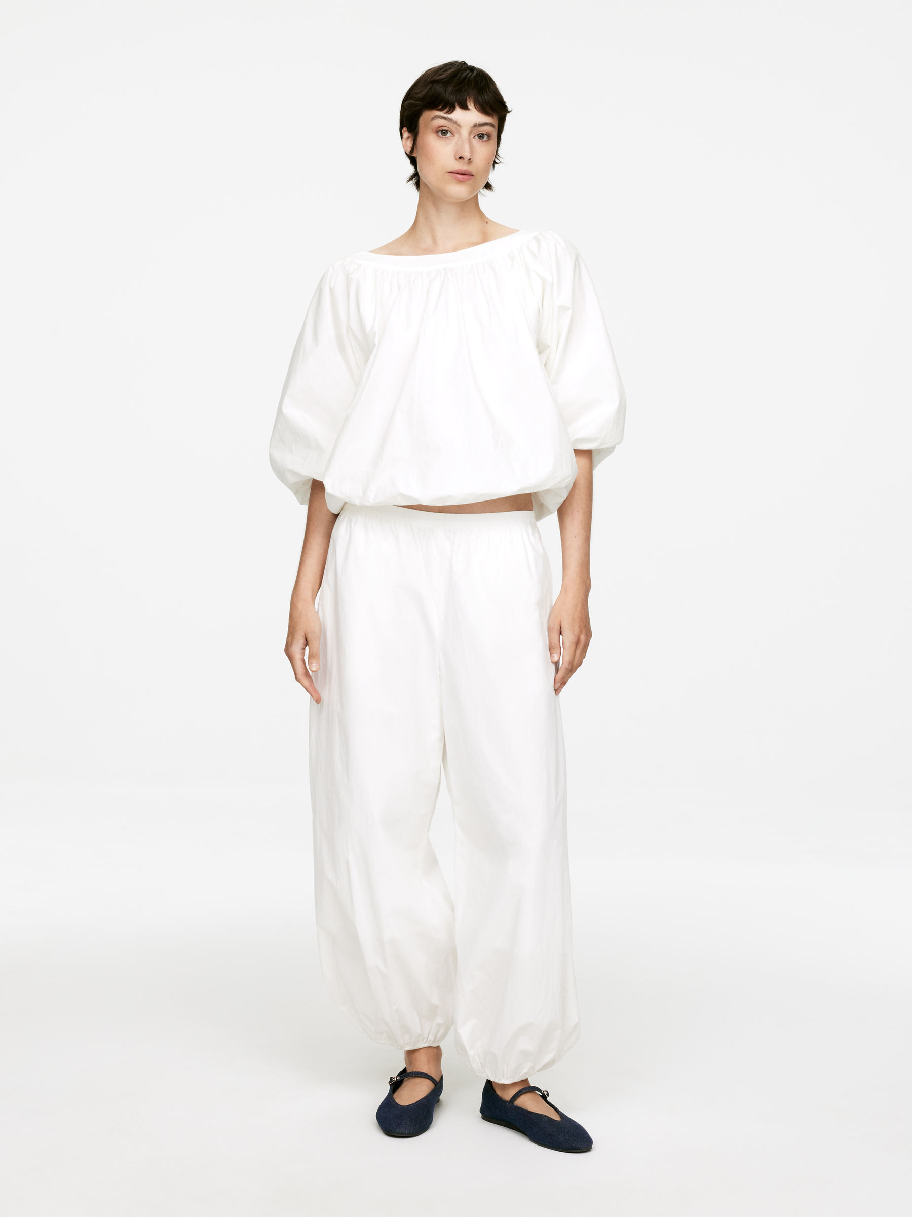 Denim Mary Jane Flats – Dark Blue – Women – ARKET GB | Arket UK