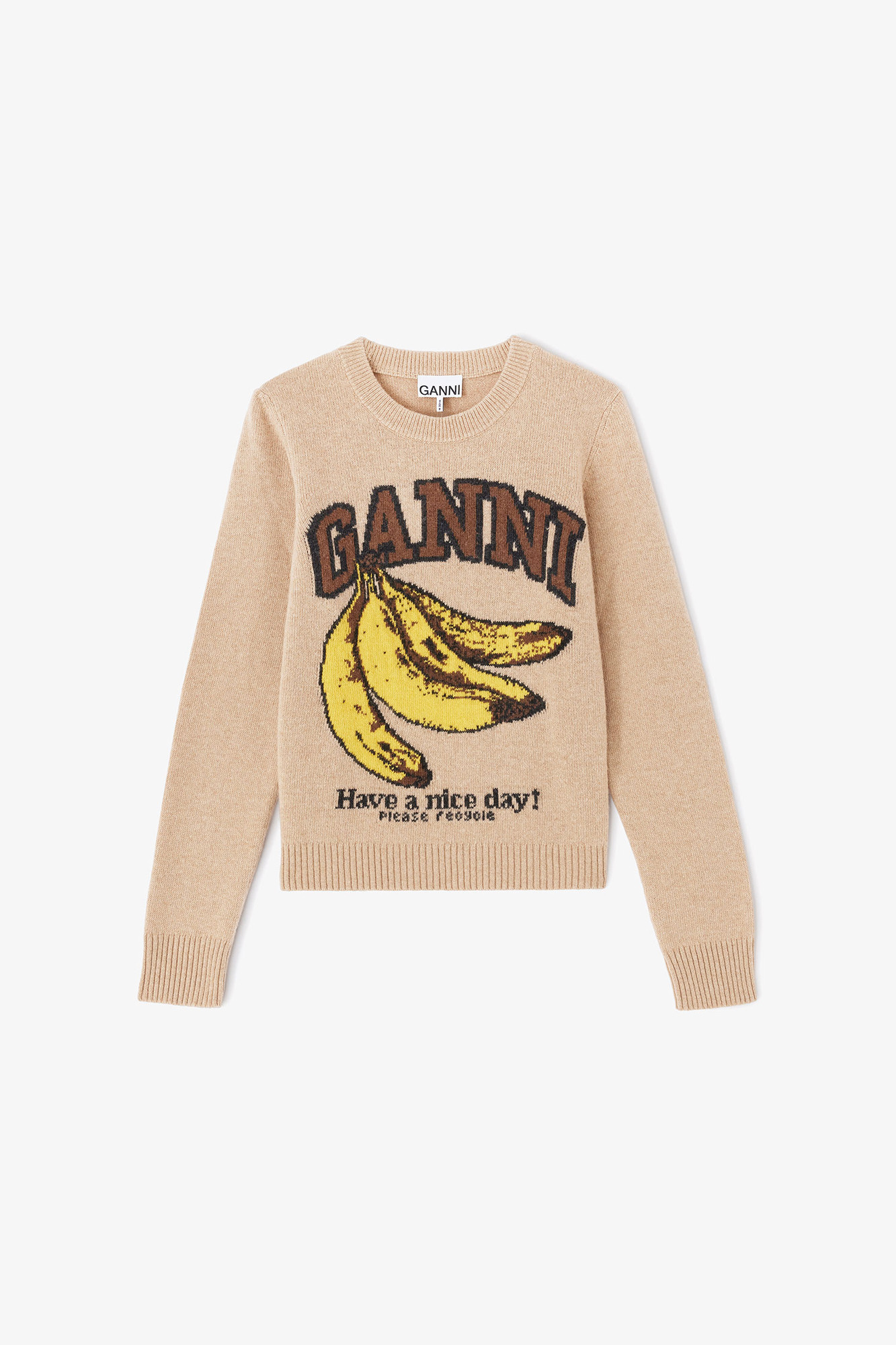 Graphic Wool Sweater | Ganni