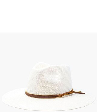Lindsey Straw Fedora Hat | Dillard's