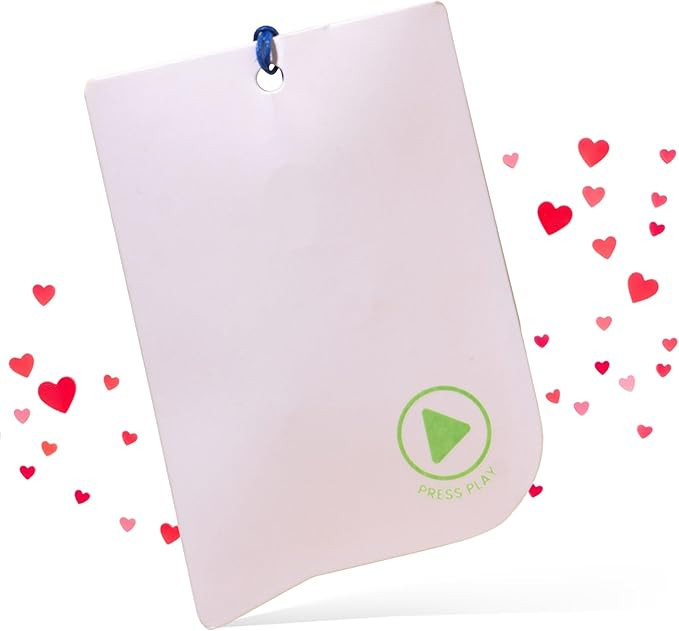 VoiceGift Tag – 1 Pack Audio Greeting Tag with Voice Recorder, Multi-message Recordable Gift Ca... | Amazon (US)