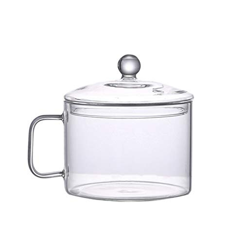 UPKOCH Clear Glass Cooking Pot Heat Resistant Stovetop Pot Cooking Saucepan Multi-Function Stew Pot  | Amazon (US)