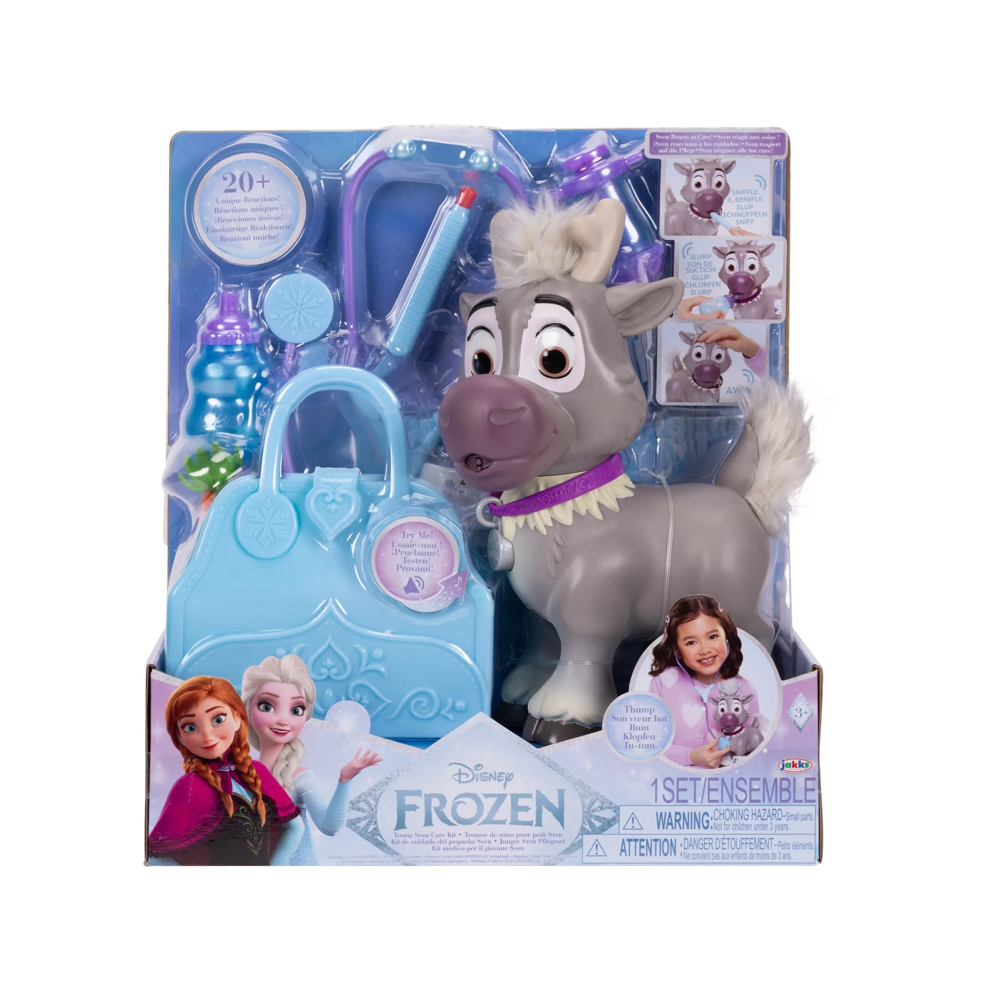 Disney Frozen Icy Magic Young Sven Care Kit | Walmart (US)