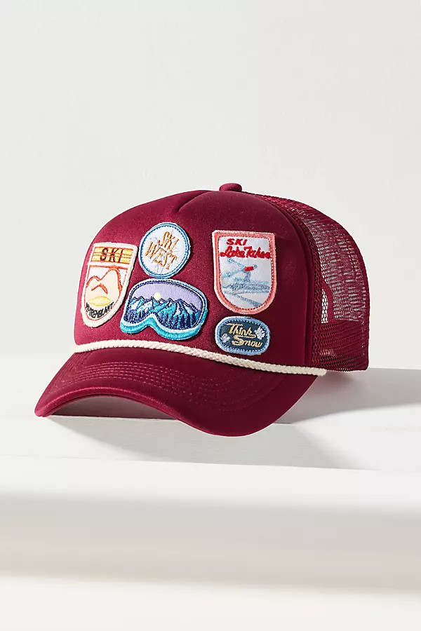 Holiday Patches Trucker Hat | Anthropologie (US)