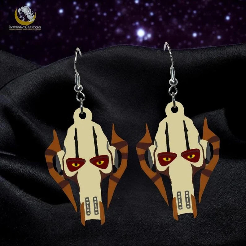 General Grievous Earrings - Star Wars Dark Side | Etsy (US)