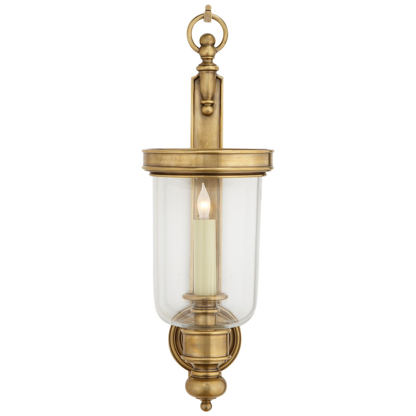 Georgian Small Hurricane Wall Sconce | Visual Comfort