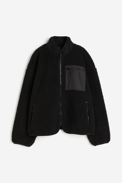Veste en tissu Teddy bear | H&M (FR, IT, ES, PT, BE)