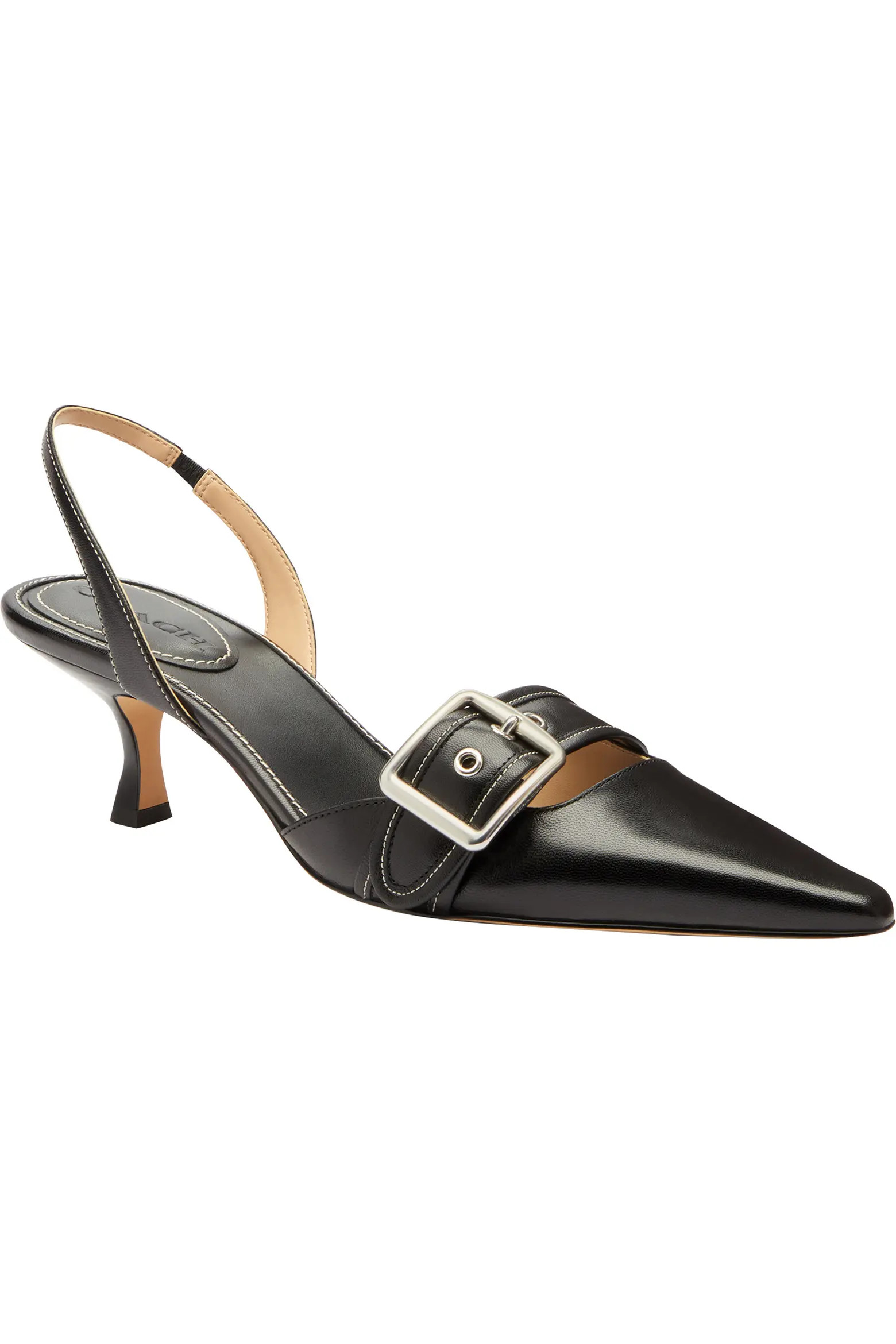 COACH Margot Pointed Toe Slingback Pump (Women) | Nordstrom | Nordstrom