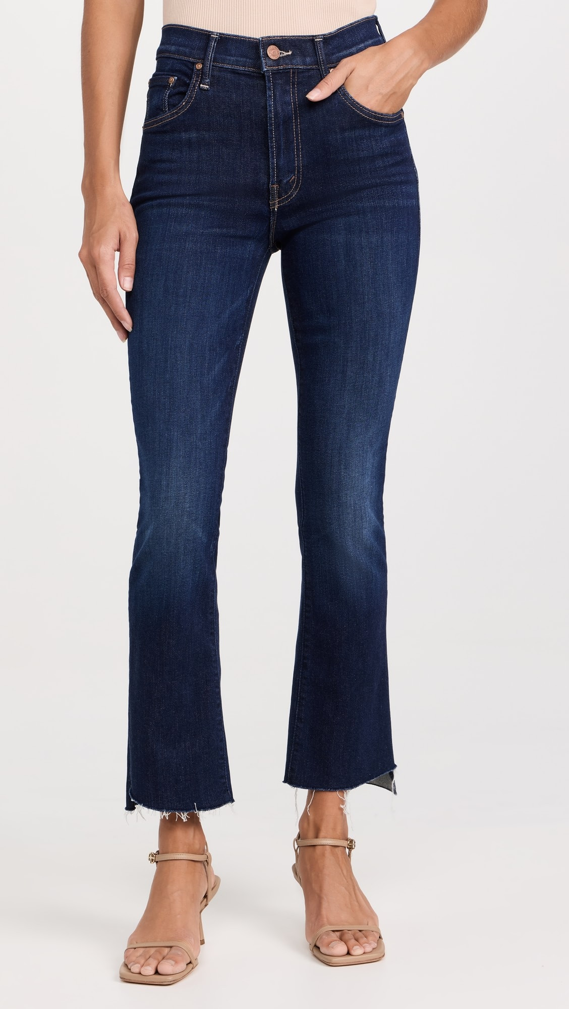 The Insider Crop Step Fray Jeans | Shopbop