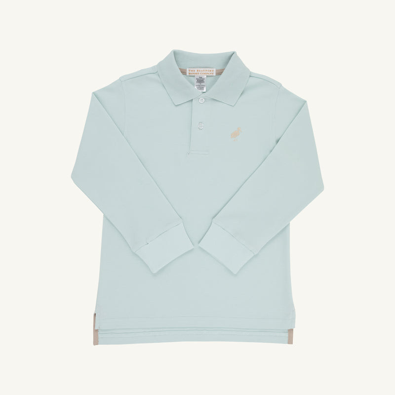 Long Sleeve Prim and Proper Polo and Onesie | The Beaufort Bonnet Company