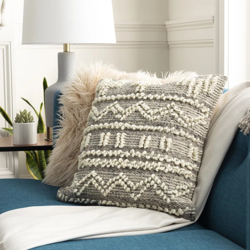Sid Geometric Throw Pillow Cover | Wayfair North America