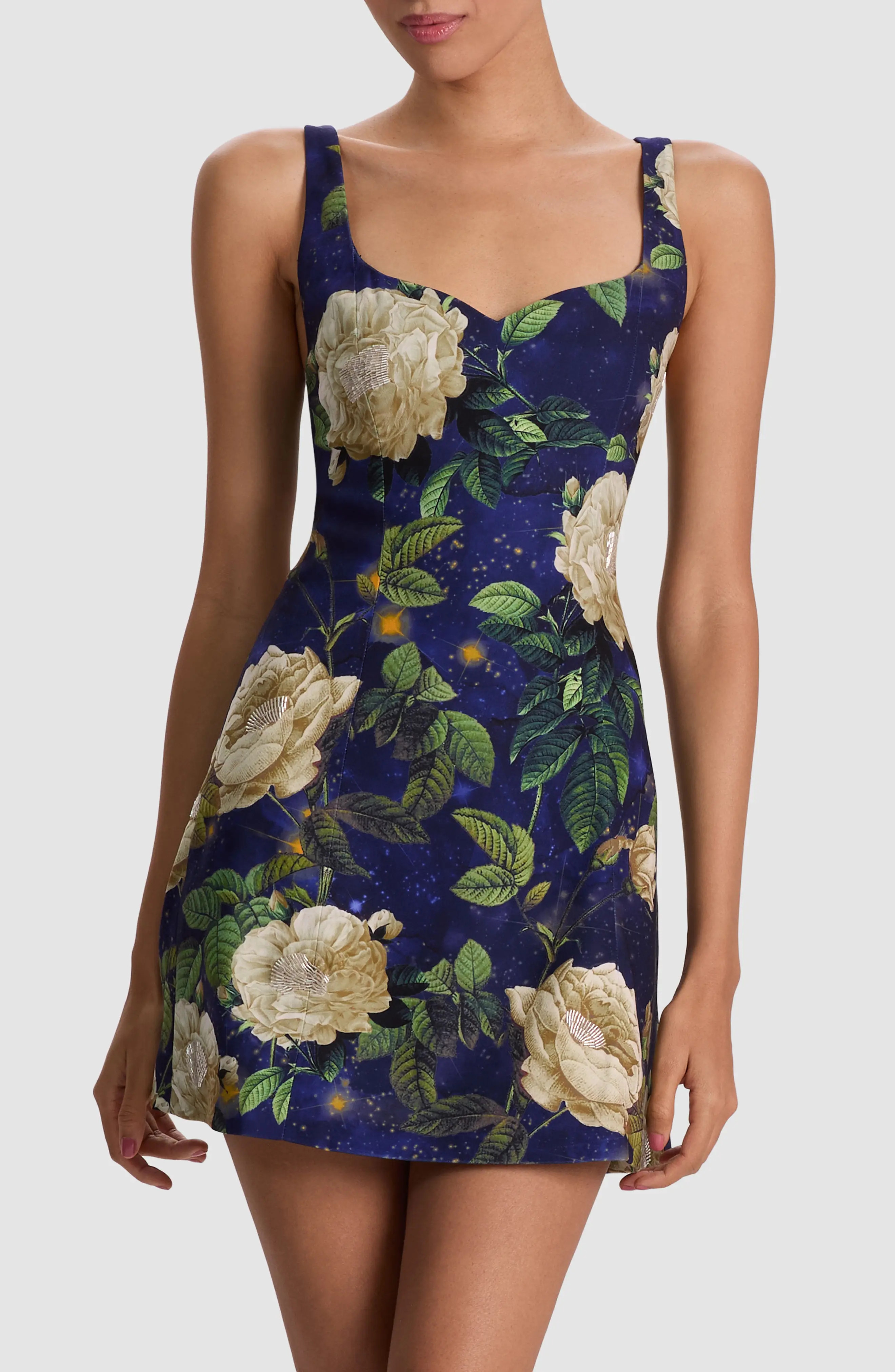 ALICE + OLIVIA Eve Floral Beaded Cocktail Dress (Women) | Nordstromrack | Nordstrom Rack