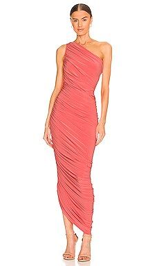 Norma Kamali Diana Gown in Papaya from Revolve.com | Revolve Clothing (Global)