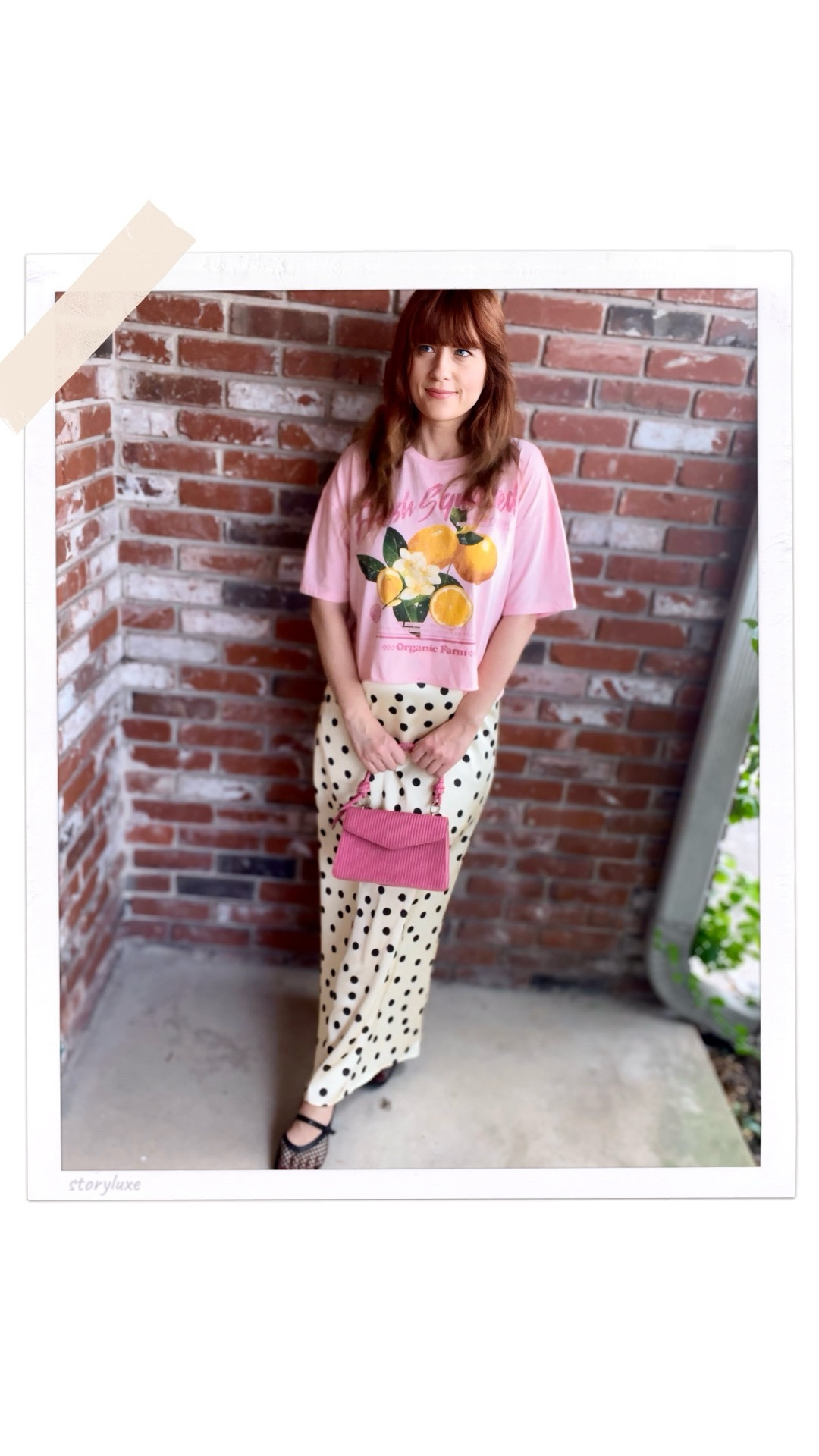 Spring outfit idea!

I’m wearing a cropped graphic tee and mesh flats from Walmart and a yellow polka dots skirt and pink purse from SHEIN. 


#LTKootd #LTKgrwm #LTKTall