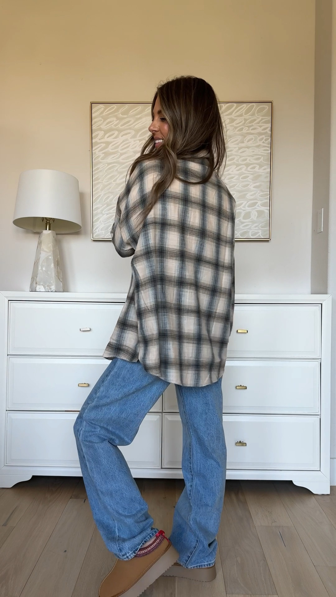 COOL GIRL BRAND ALERT 🚨😍 COMMENT “OUTFIT LINKS” to get a DM with links to everything you see in this reel (and PS they’re all on sale!!!) 💌 

How good are all of these pieces from @bohme?! I will be LIVING in that plaid shirt and I cannot get over how good that brown and white striped half zip is and of course, the bows 😭🎀 how perfect for the holidays!! ❤️

Several items are on sale and you can use code 20NATALIE for an EXTRA 20% off your order!! 🙌🏼 Let me know which piece you liked best!! 👇🏼 #shopbohme #bohmesponsor24 

Size 25 jeans 
Small tops 
Stripe half zip SIZED up!
Fits true to size 

#LTKFindsUnder100 #LTKSaleAlert #LTKFindsUnder50