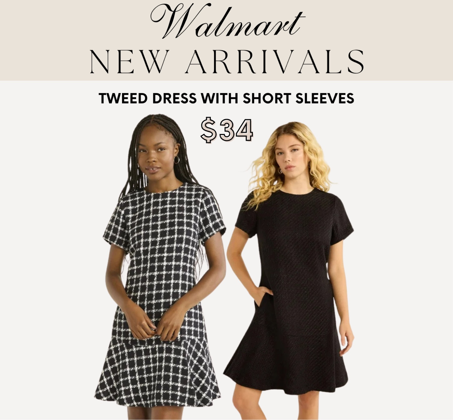 Free Assembly Women’s Tweed Dress with Short Sleeves, Sizes 0-20

#LTKParties #LTKHoliday #LTKSeasonal