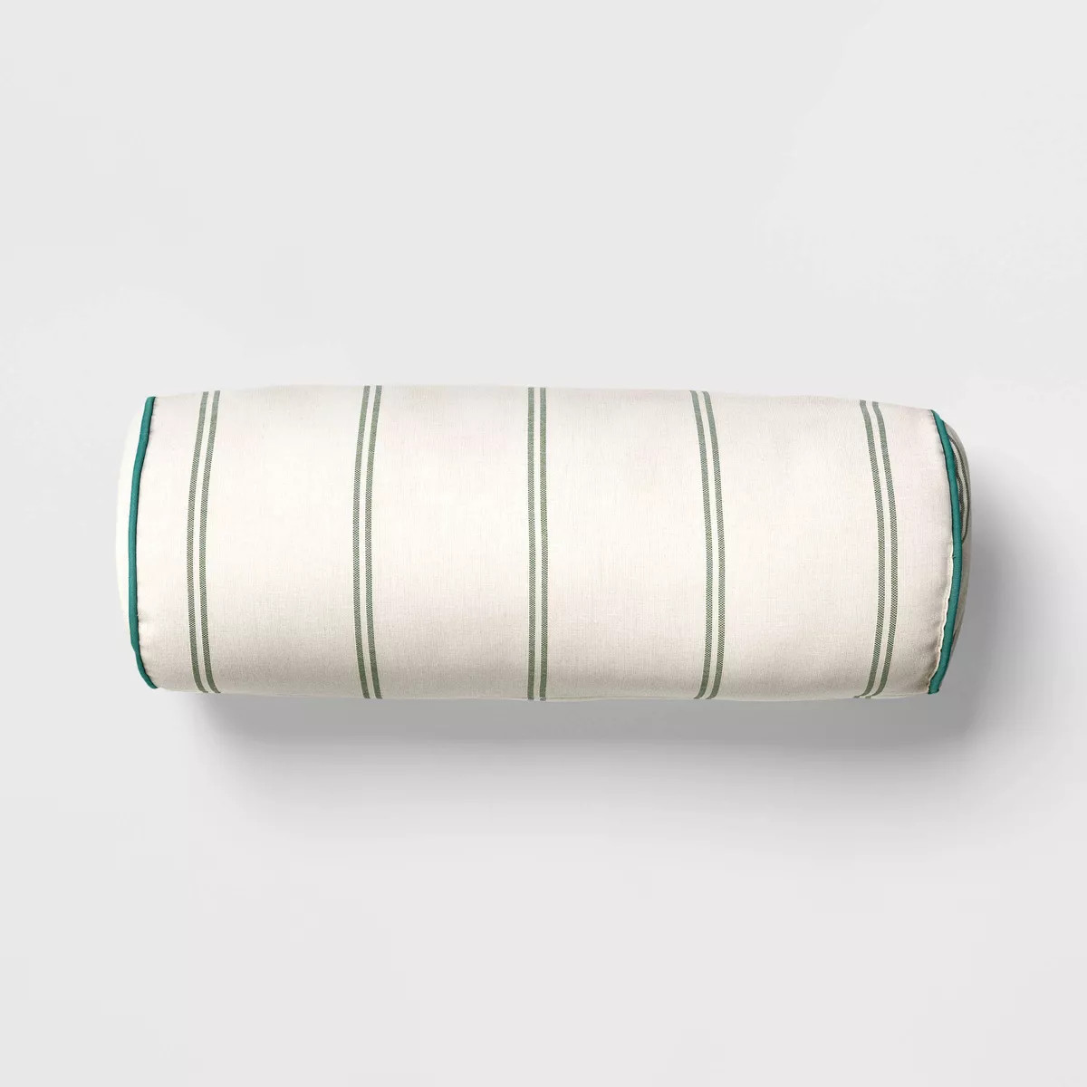 20"x8" Striped Outdoor Bolster Pillows Cream - Threshold™ designed with Studio McGee | Target