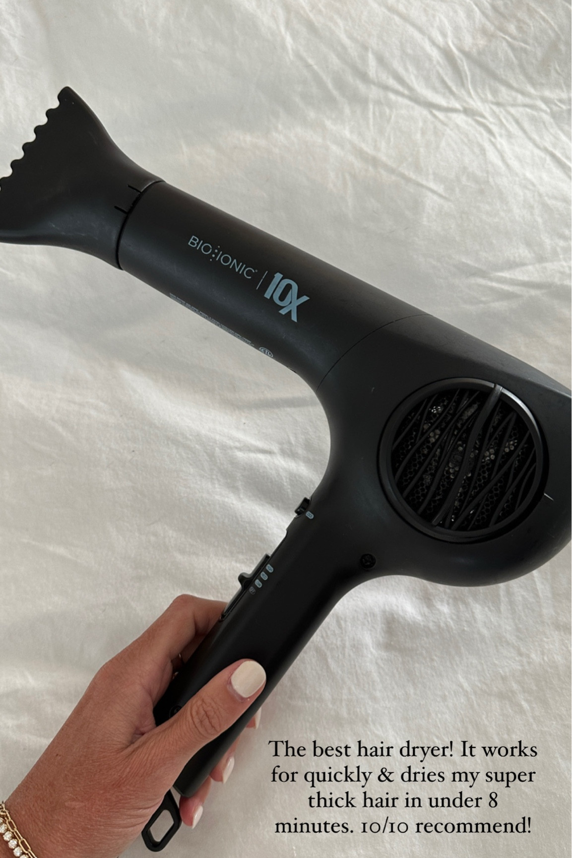 Before my Dyson I used this bioionic hairdryer and it’s still so amazing! It’s a slightly different price range too if you’re not wanting to spend as much on the Dyson!! 


Loverly grey, hair dryer, hair products, hair routine 

#LTKSeasonal #LTKBeauty