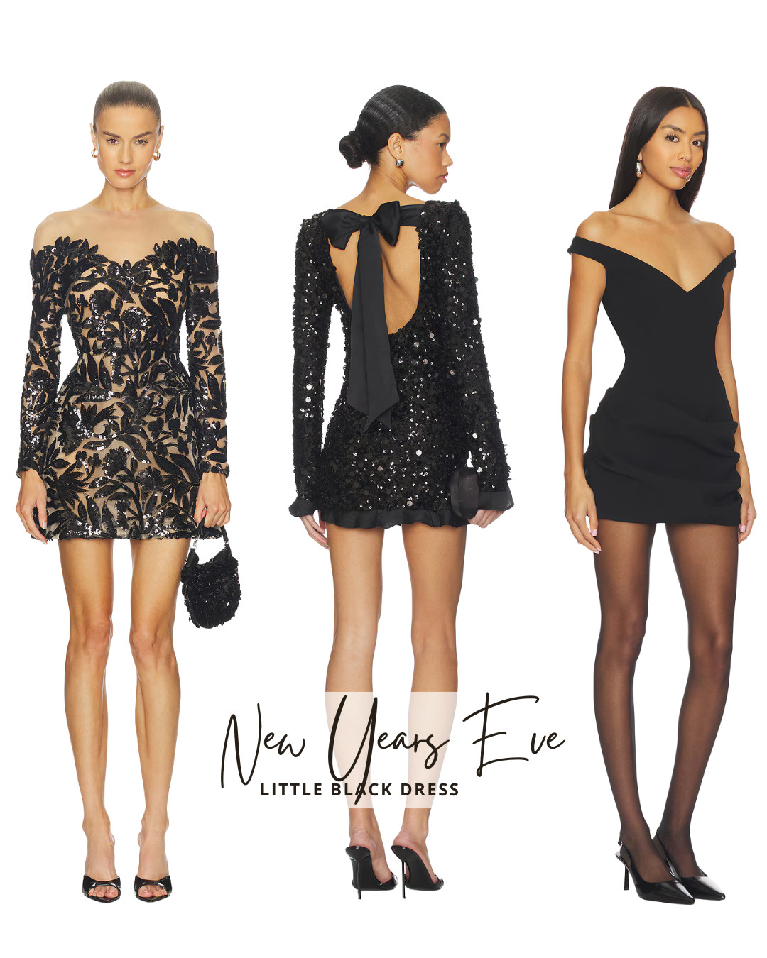Little black dresses for New Years Eve 

 #LTKHoliday #LTKSeasonal