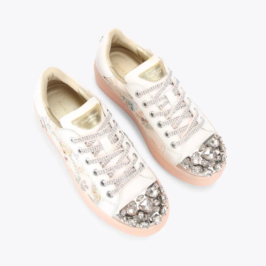 crystal toecap cupsole | Kurt Geiger US
