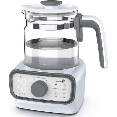 GROWNSY Baby Instant Warmer with LCD Display and Timer, Glass Water Boiler with Accurate Temperature Control for Formula, Coffee and Tea, 1.3L | Target