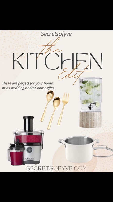 SecretsofYve: Kitchen essentials and gifts 🎁 for a house warming or wedding! 
#Secretsofyve #ltkgiftguide
Always humbled & thankful to have you here.. New posts daily at 3pm & 4:15pm EST. @crate&barrel
CEO: PATESI Global & PATESIfoundation.org
 @secretsofyve : where beautiful meets practical, comfy meets style, affordable meets glam with a splash of splurge every now and then. I do LOVE a good sale and combining codes! #ltksalealert #ltku #ltkplussize #ltkmidsize #ltkover40 #ltkpetite #ltktall #ltkvlog #ltkfoodie
#ltkdayinmylife #ltkmomlife secretsofyve

#LTKSeasonal #LTKHome #LTKWedding
