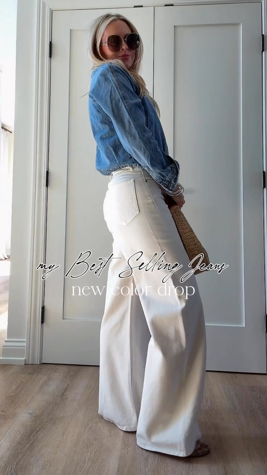 My best selling jeans that literally broke the internet are now in a new bone wash! 🤍 I did size up one in this color because it felt slightly more fitted than my other pairs & sometimes with lighter colors I like a little more room! 

Jeans. White jeans. White pants. Spring fashion. 

#LTKSeasonal #LTKgrwm #LTKootd