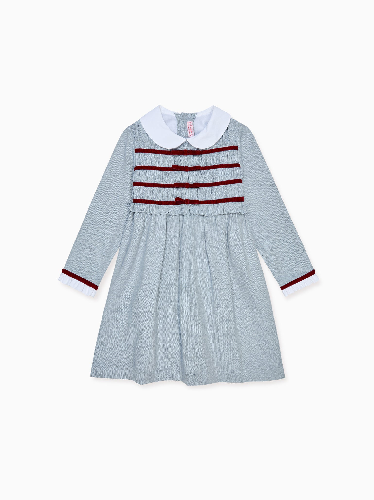 Light Blue Garcia Girl Dress | La Coqueta (US)