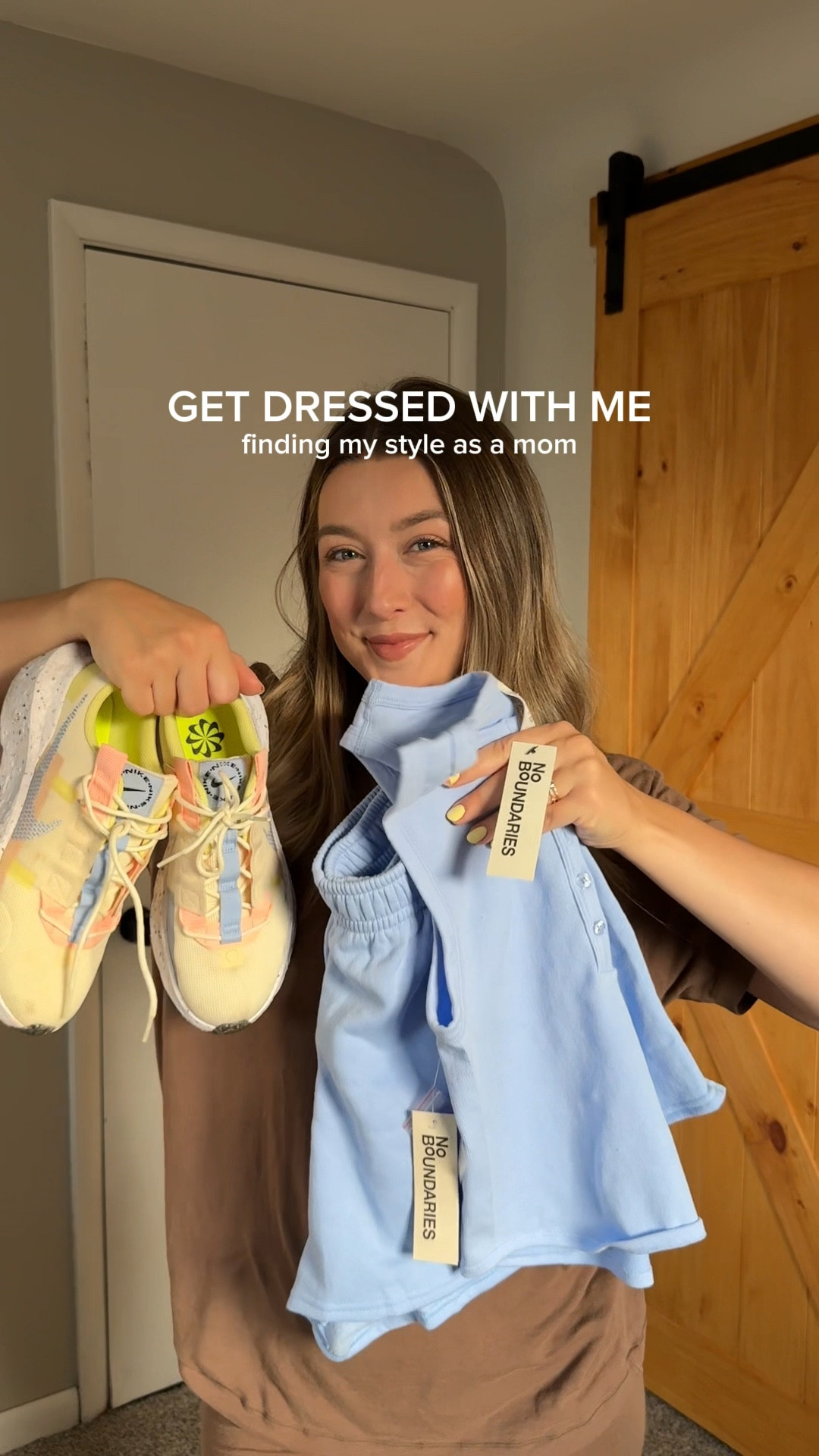 I’m wearing the color cornflower, they had more colors of the tops in store! 