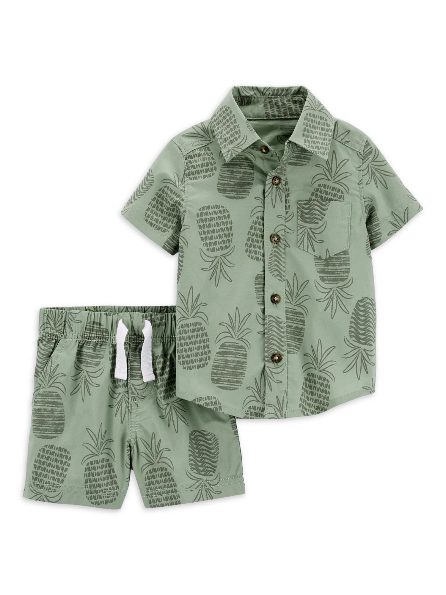 Carter's Child of Mine Baby Boy Outfit Set, 2-Piece, Sizes 0/3-24 Months | Walmart (US)