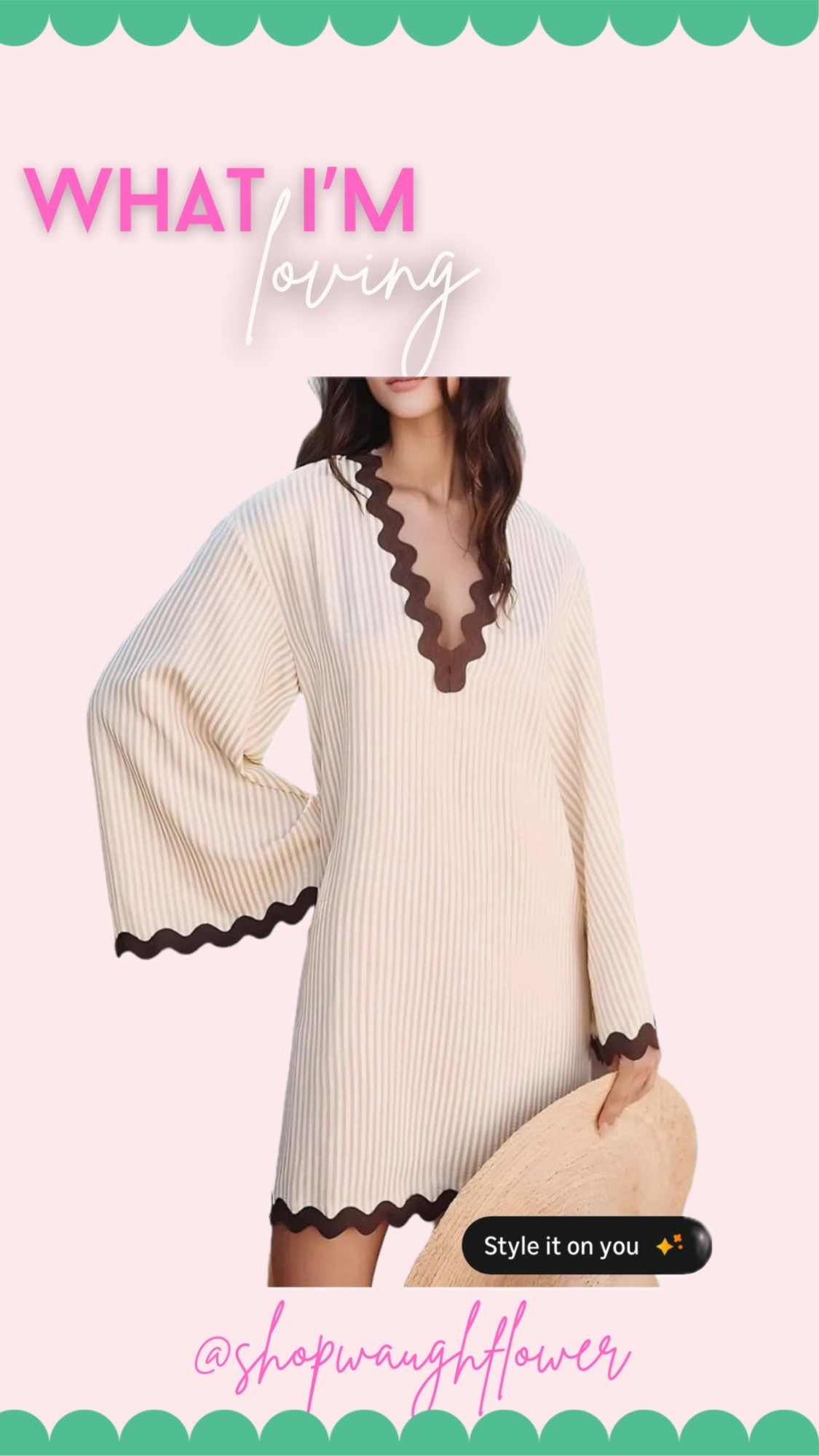 Dress or swimsuit coverup 

#LTKootd #LTKSeasonal #LTKSpringSale