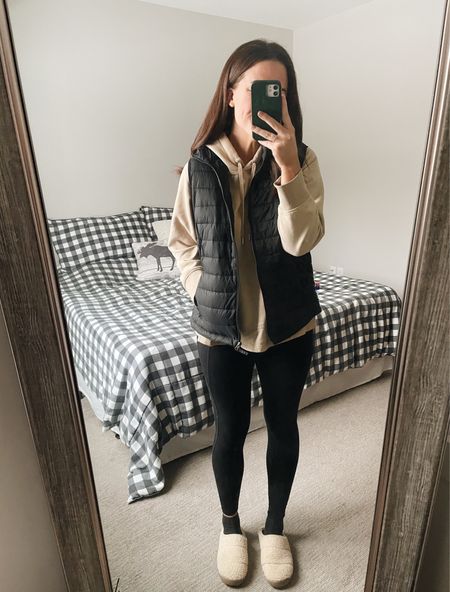 Casual outfit of the day

Black puffer vest, hoodie, sweatshirt, leggings, sherpa slippers, Amazon fashion, H&M

#LTKfit #LTKunder50 #LTKunder100