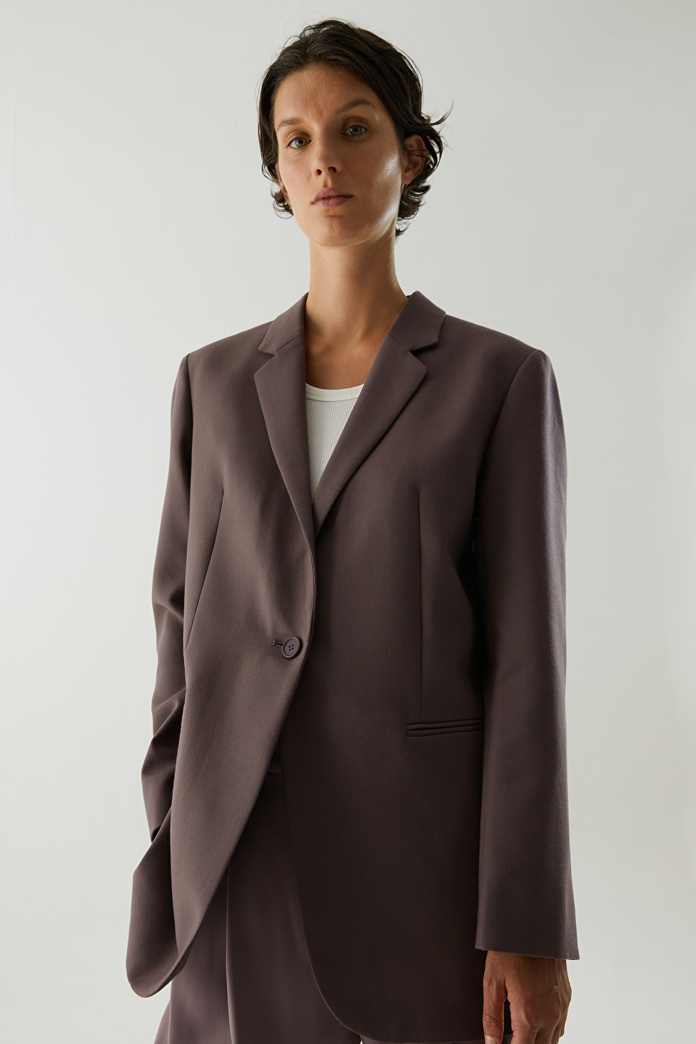GERADE GESCHNITTENER WOLLBLAZER | COS (US)