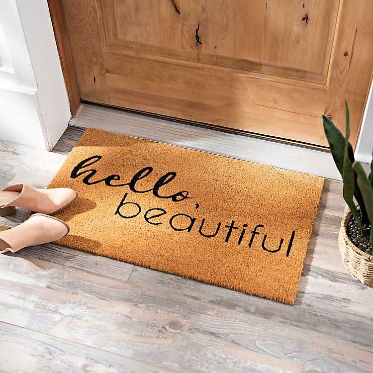 Hello Beautiful Doormat | Kirkland's Home