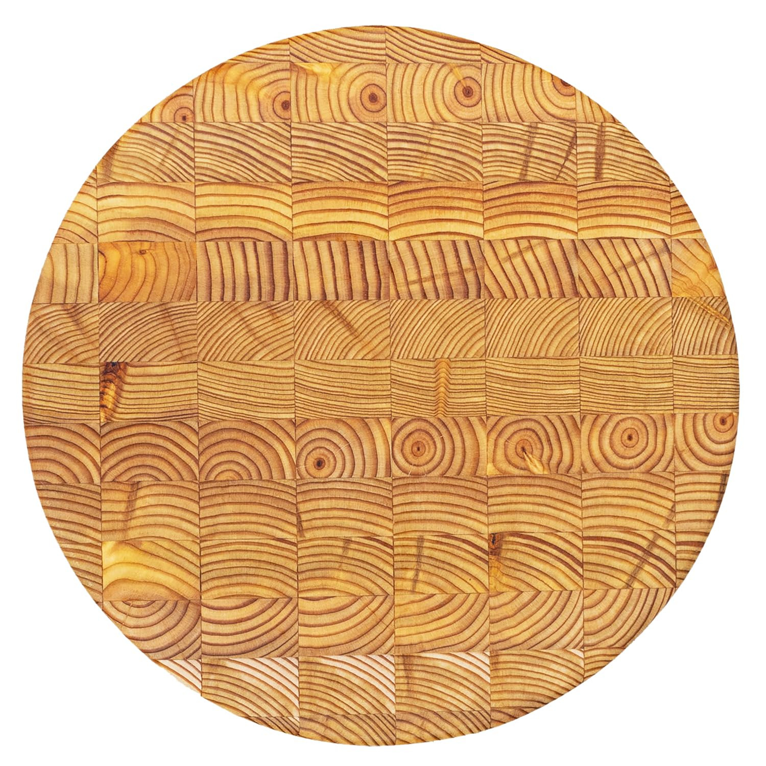 Larch Wood Canada End Grain Round Cheese Cutting Board, Standard Line, Handcrafted for Profession... | Amazon (US)