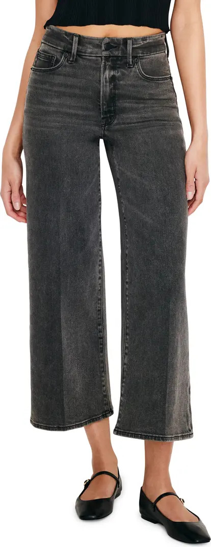 Good Waist Crop Palazzo Jeans | Nordstrom