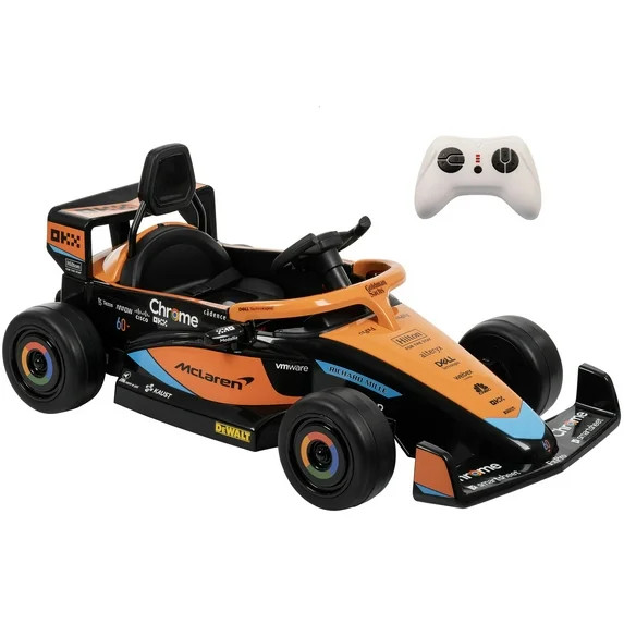 Huffy 12V McLaren Formula 1 Kids Ride-On Car with Remote Control, Ages 3–5, Black - One Unit - ... | Walmart (US)