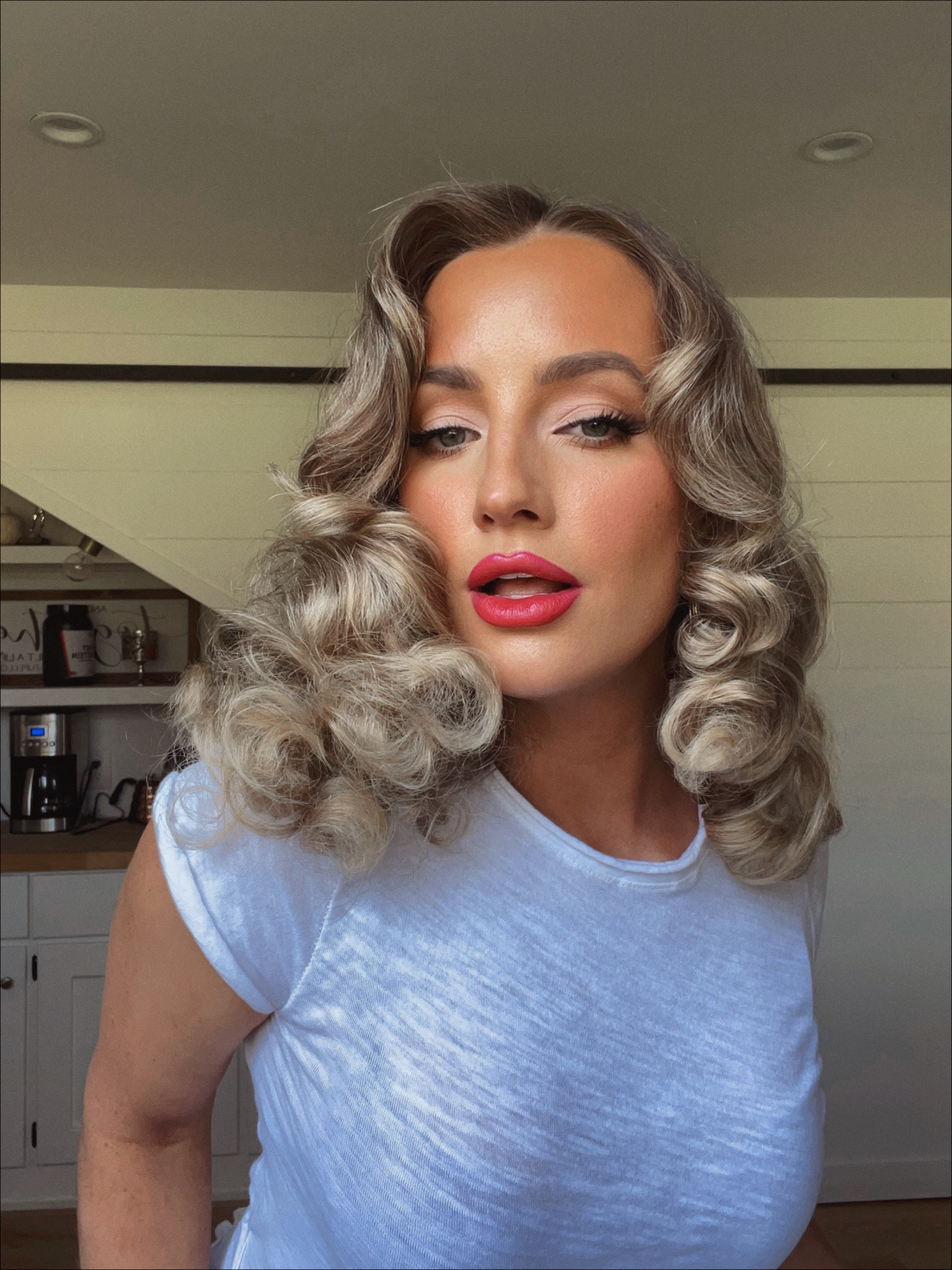 ✨Vintage glam!! I had so much fun creating this look! All makeup products linked here. Hair products in my Amazon storefront! 💄✨
