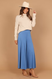 Deanna Wide Leg Pants - Blue | Petal & Pup (US)