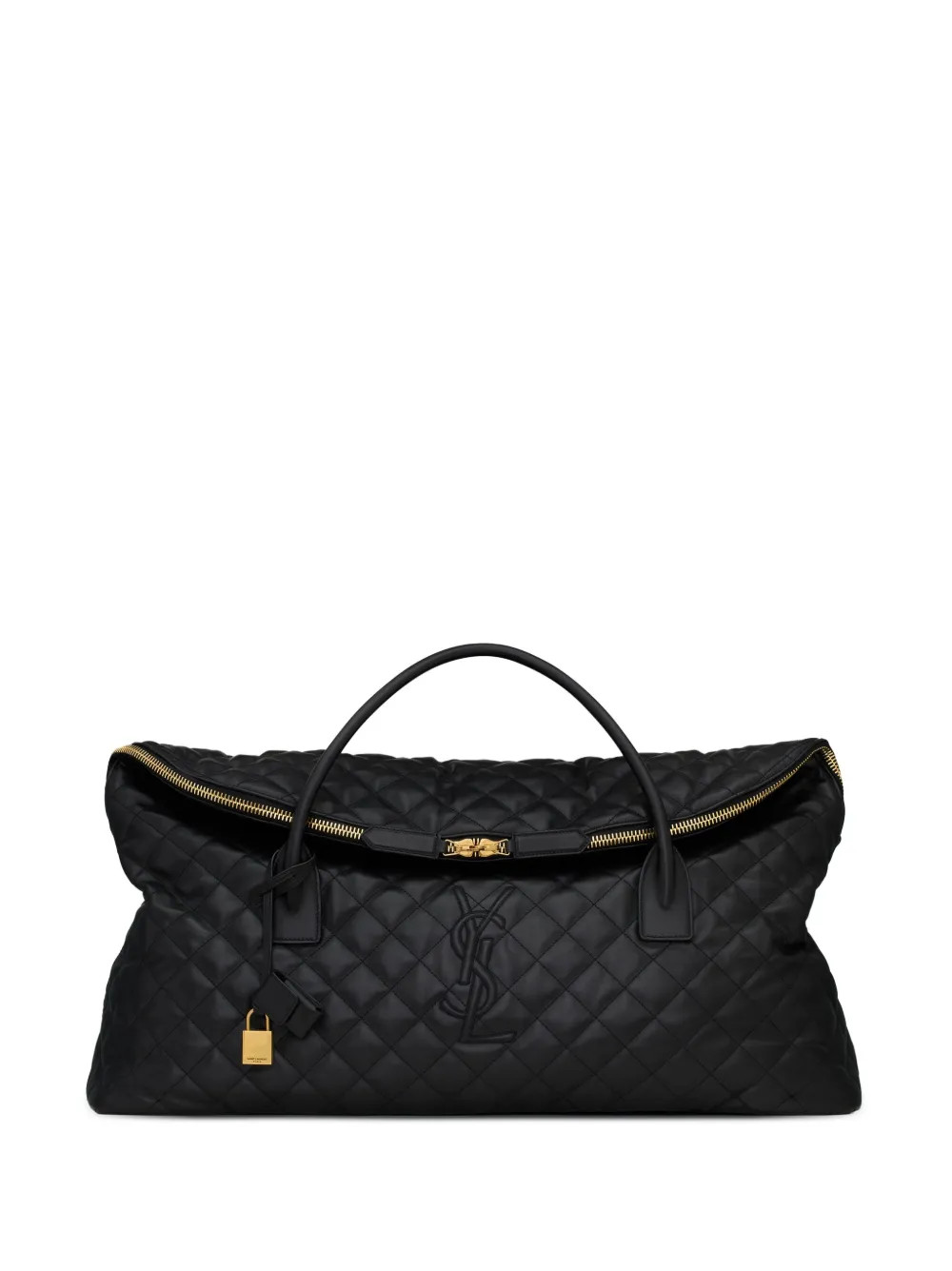 Saint Laurent Maxi Quilted Duffle Bag - Farfetch | Farfetch Global