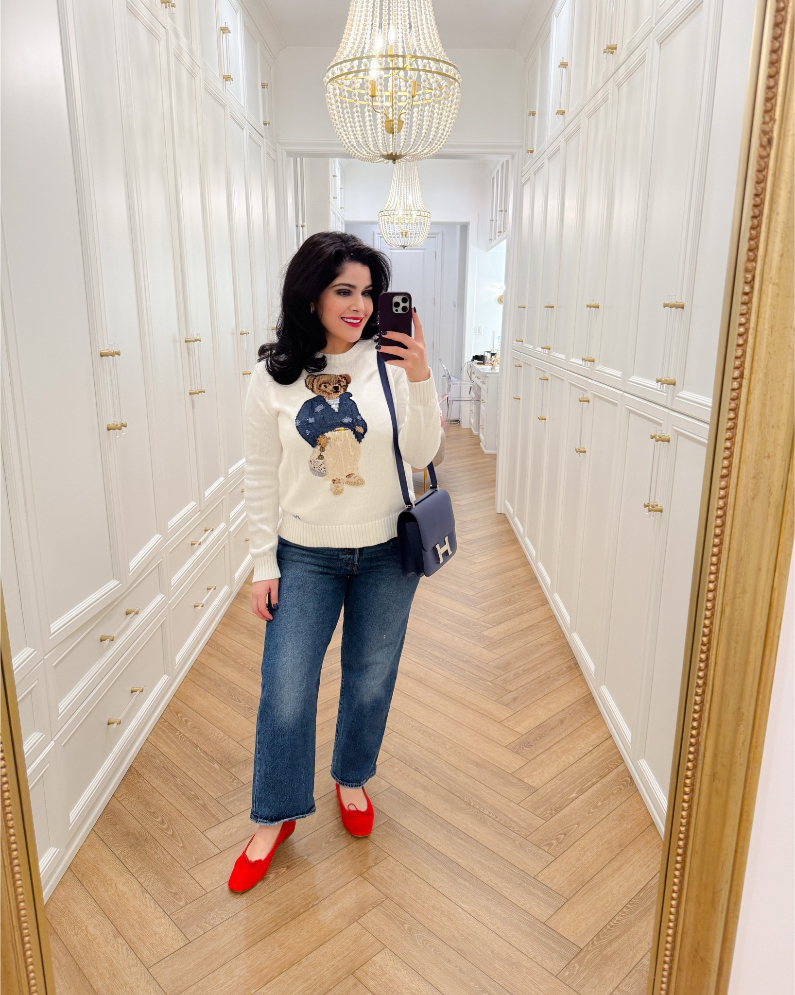 Today’s look by Ralph Lauren, ayede, Levi’s, Hermes 
Constance 24
Ribcage jeans
Suede flats 

#LTKCyberWeek #LTKHoliday #LTKGiftGuide