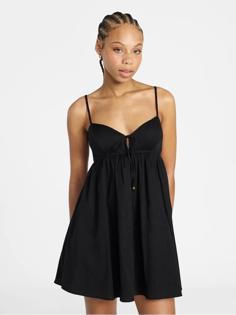 No Boundaries Cami A Line Dress, Women's XXS-XXL | Walmart (US)