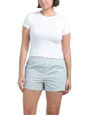 Baby Tee And Boxer Shorts Pajama Set | Sleepwear & Robes | Marshalls | Marshalls