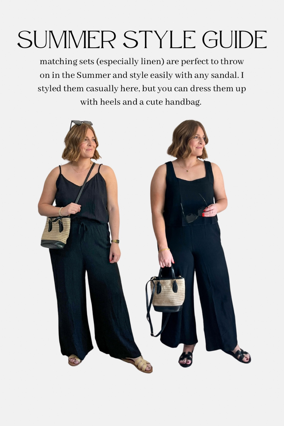 SUMMER STYLE GUIDE// matching sets are so easy to throw in the Summer and you instantly feel put together 

#LTKStyleTip #LTKFindsUnder50 #LTKMidsize