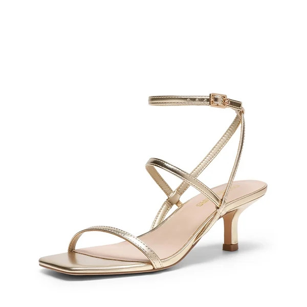 Women\u2019s Strappy Kitten Heel Sandals | Dream Pairs